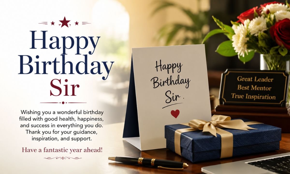 100+ Top Happy Birthday Sir Wishes & Messages 