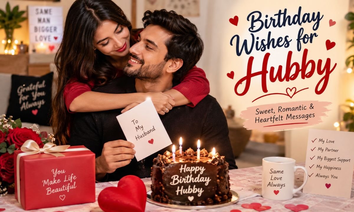 150+ Birthday Wishes for Hubby: Sweet & Heartfelt Messages 