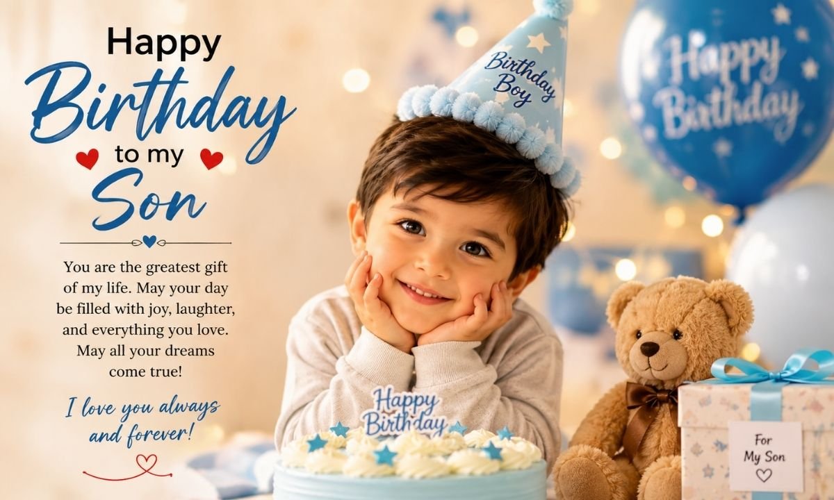 150+ Birthday Wishes of Son: Loving & Special Messages