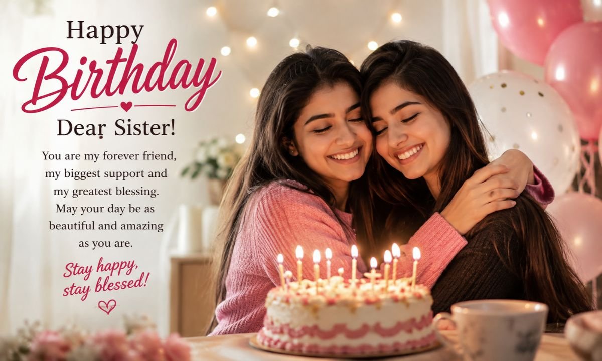 160+ Birthday Wishes for Sister: Sweet, Heartfelt & Special 