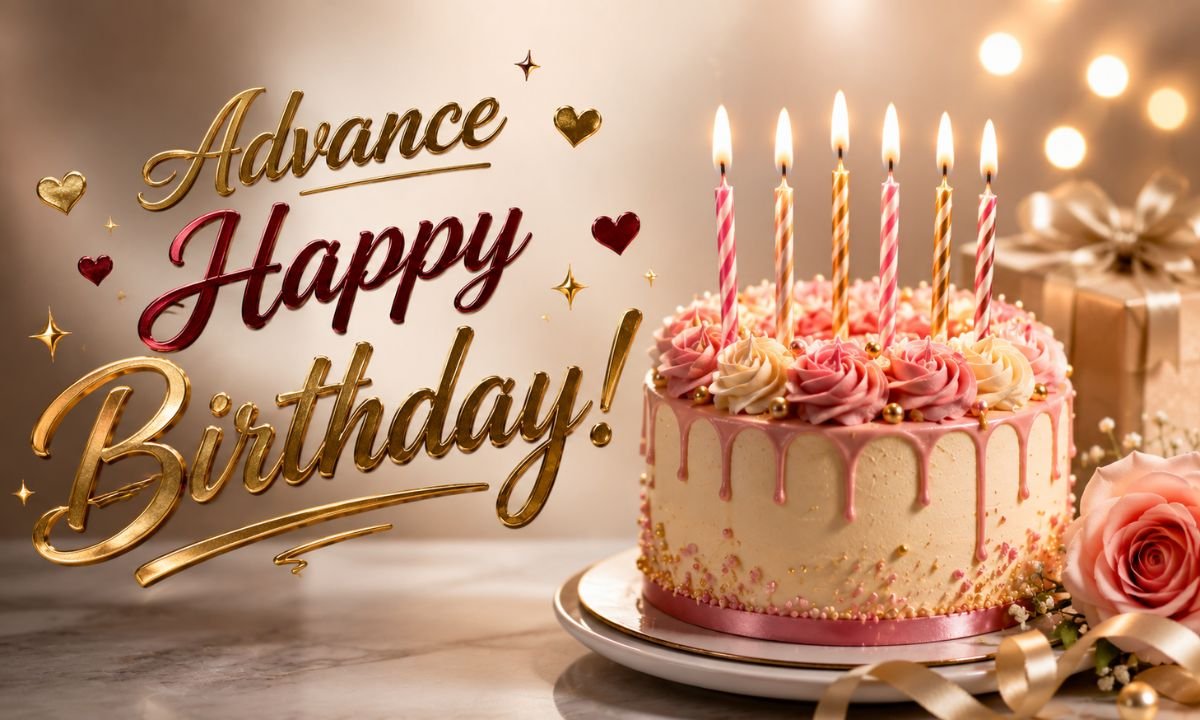 100+ Best Advance Happy Birthday Wishes & Messages