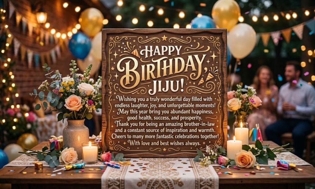 Best Birthday Wishes for Jiju