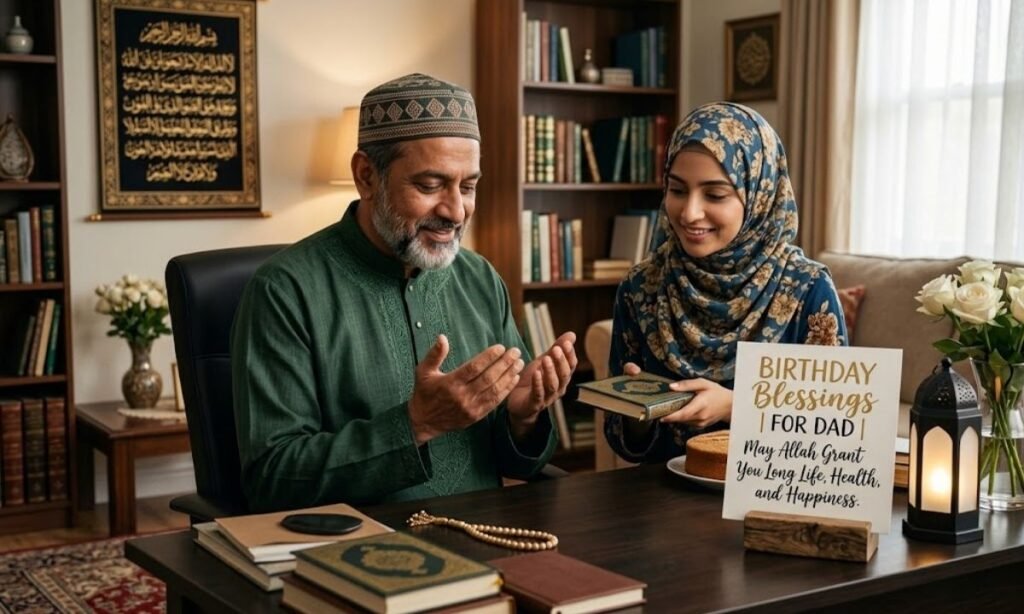 Birthday Blessings and Religious Wishes for Dad