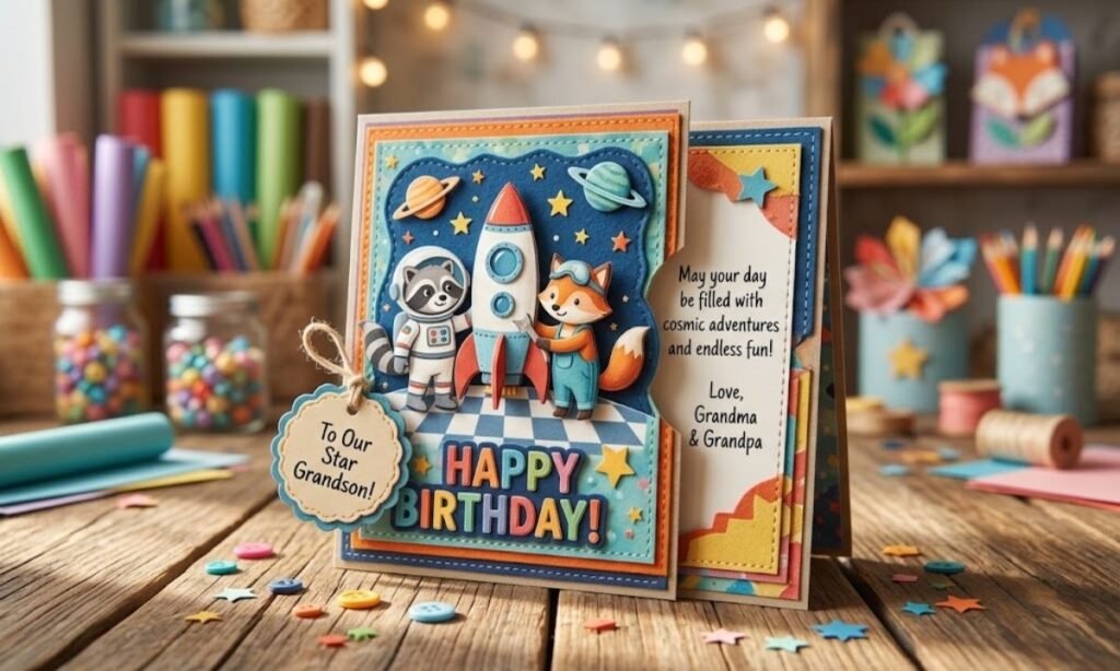 Birthday Card Ideas for Grandson