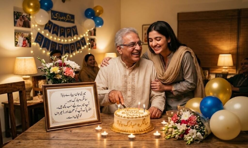 Birthday Wishes for Father in Urdu