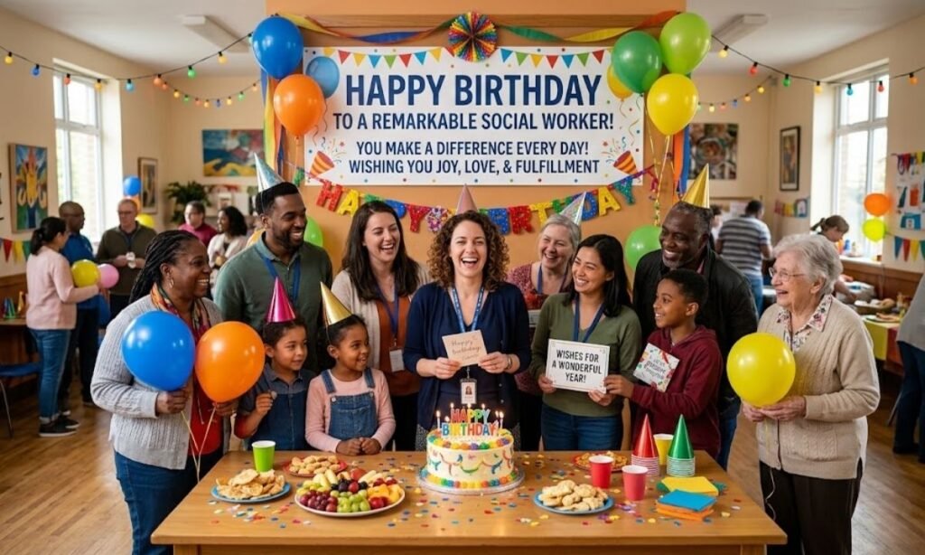 Birthday Wishes for Social Workers in English