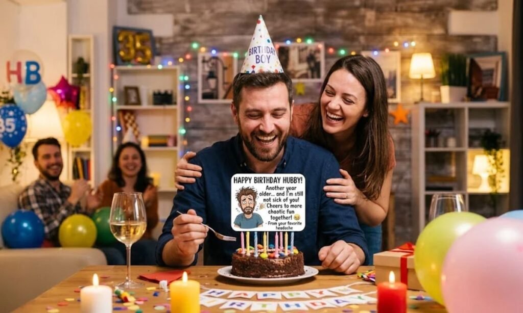 Funny Birthday Wishes for Hubby