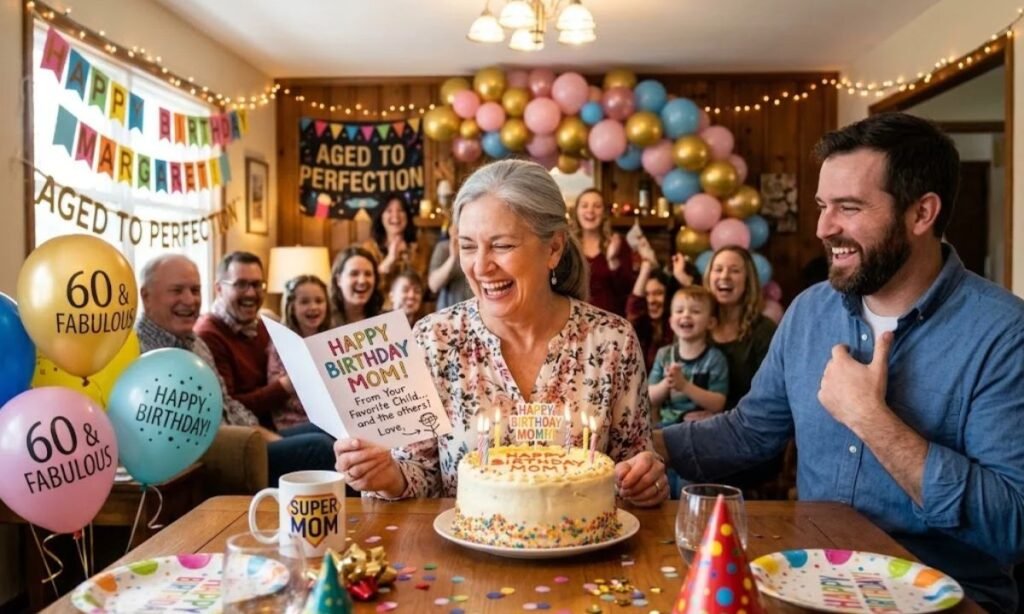 Funny Birthday Wishes for Mom