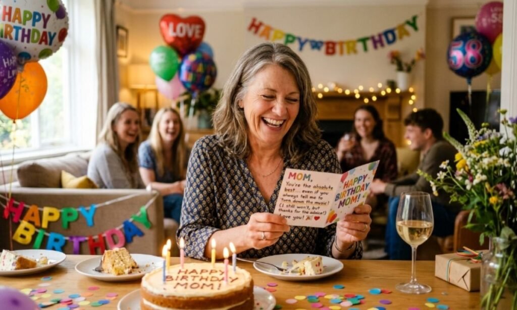 Funny Birthday Wishes for Mom to Make Her Smile