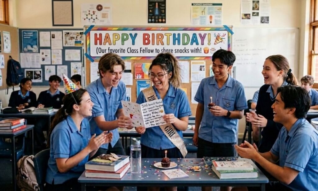 Funny Birthday Wishes of Class Fellow