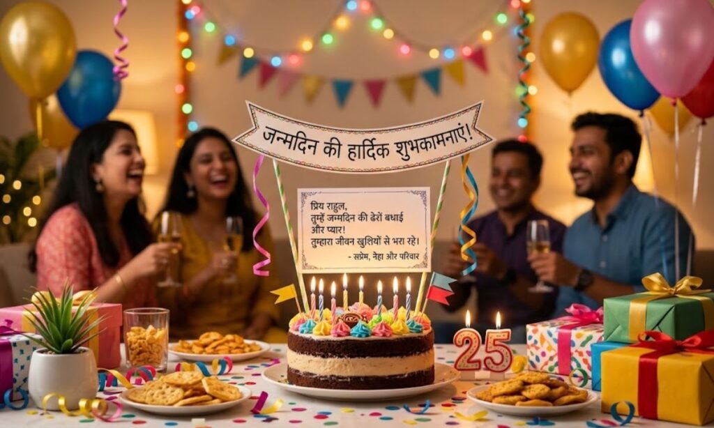 Happy Birthday Message in Hindi