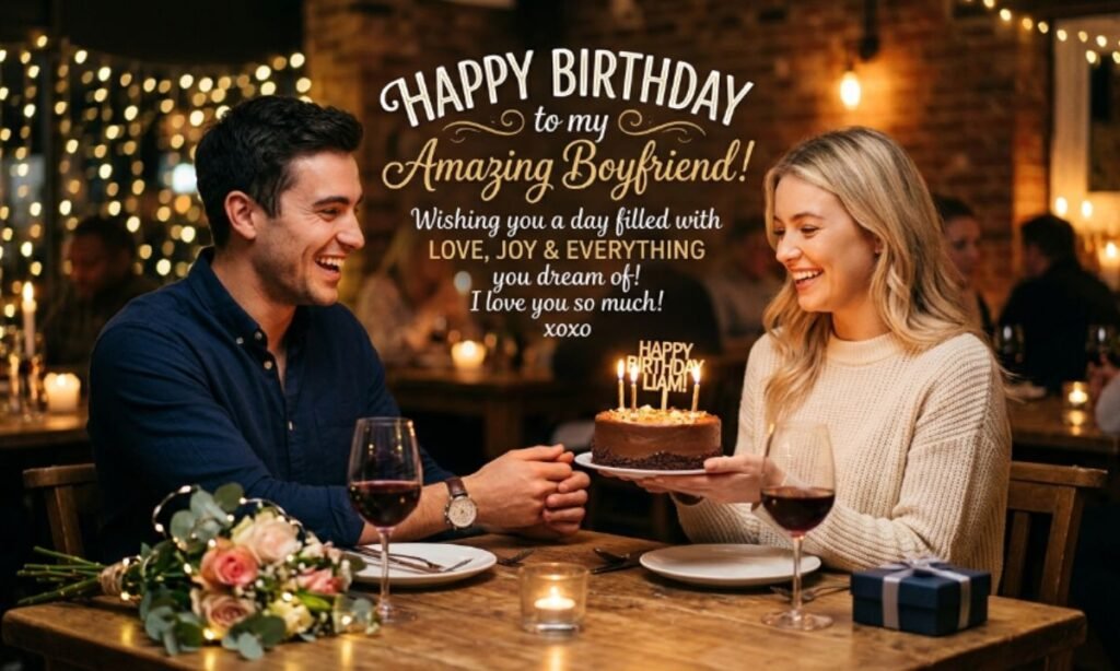 Happy Birthday Wishes For Boyfriend In English