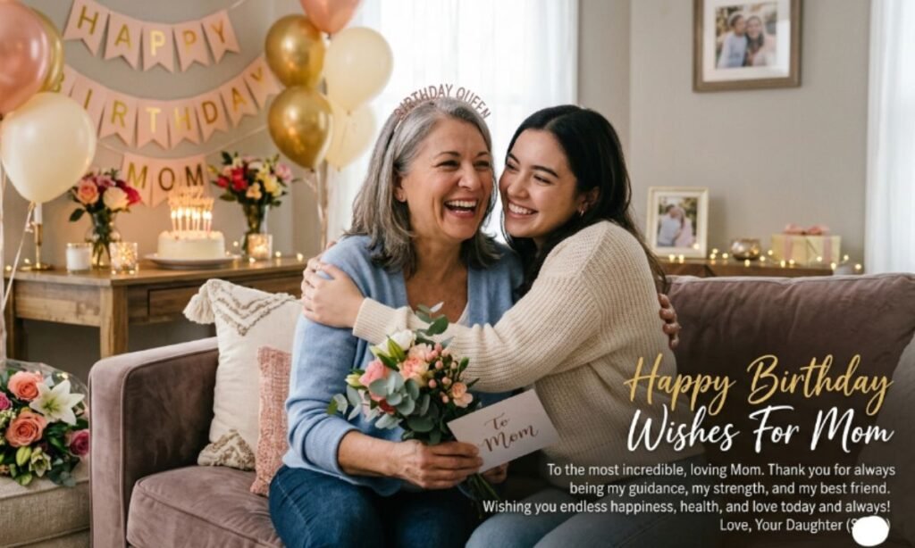 Happy Birthday Wishes For Mom From Daughter