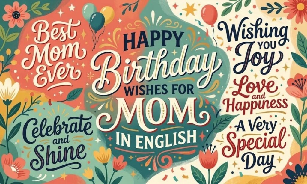 Happy Birthday Wishes For Mom In English
