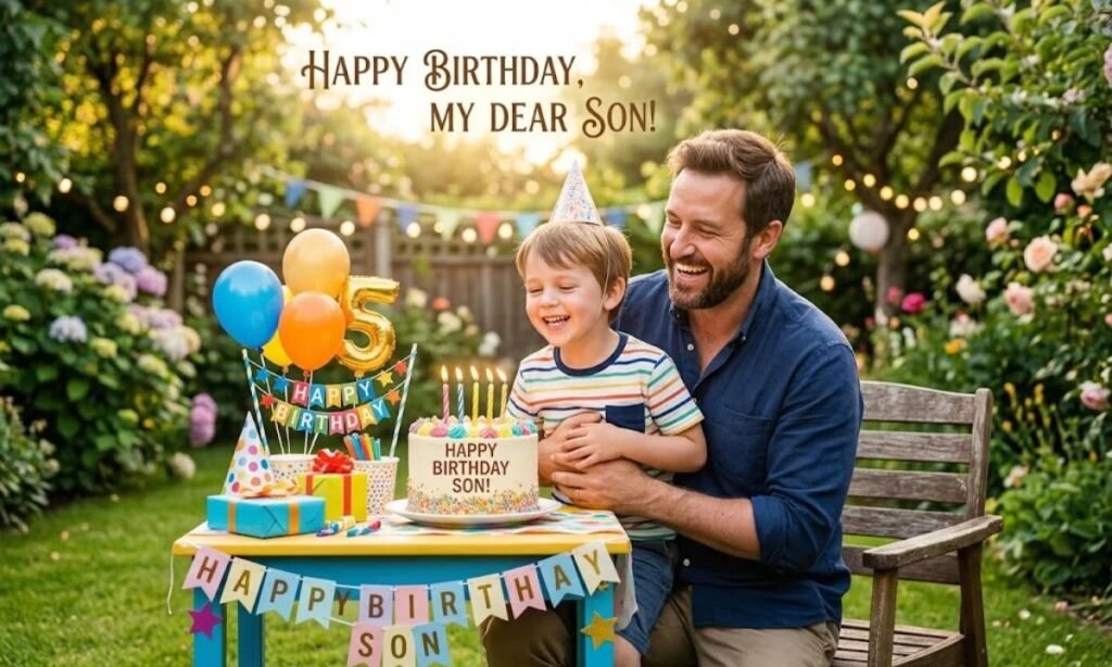 Happy Birthday Wishes For Son From Father