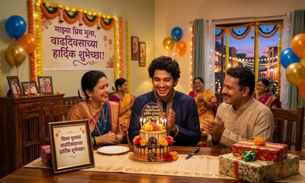 Happy Birthday Wishes For Son In Marathi