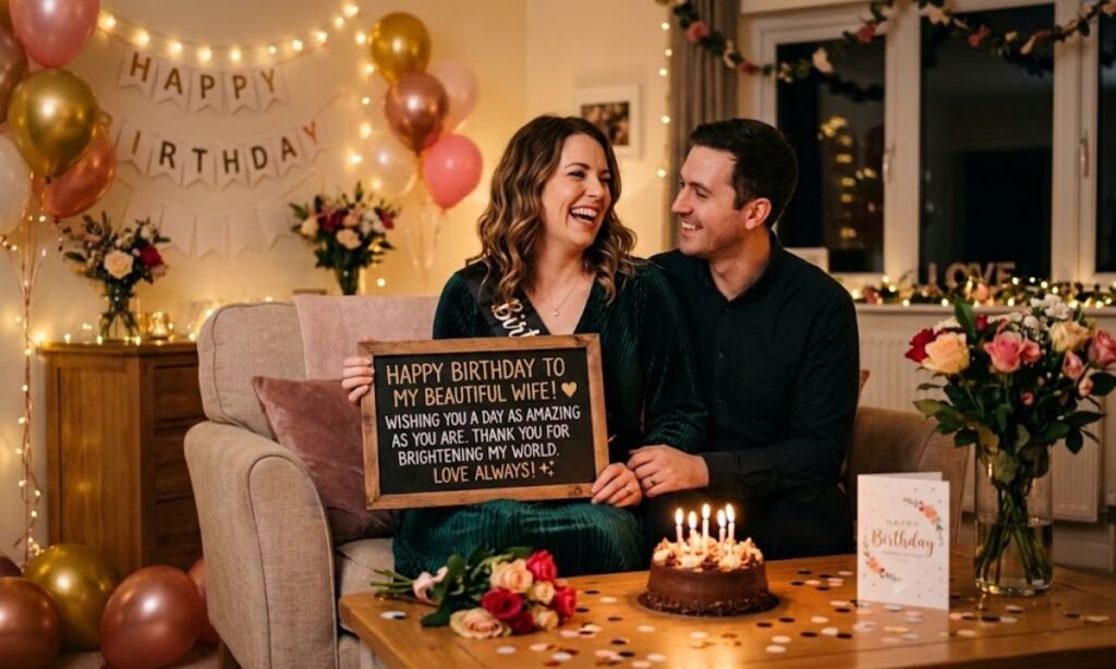 Happy Birthday Wishes For Wife In English