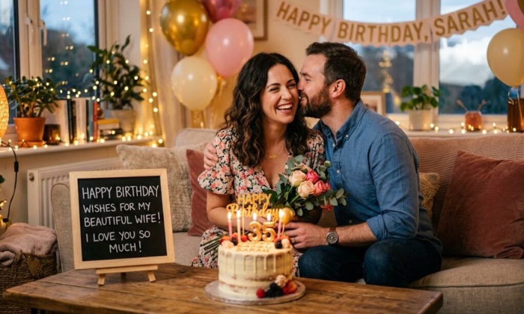 Happy Birthday Wishes For Wife In English