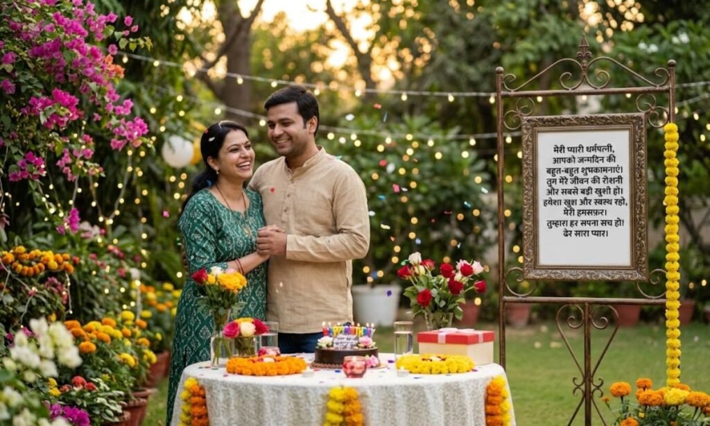 Happy Birthday Wishes For Wife In Hindi