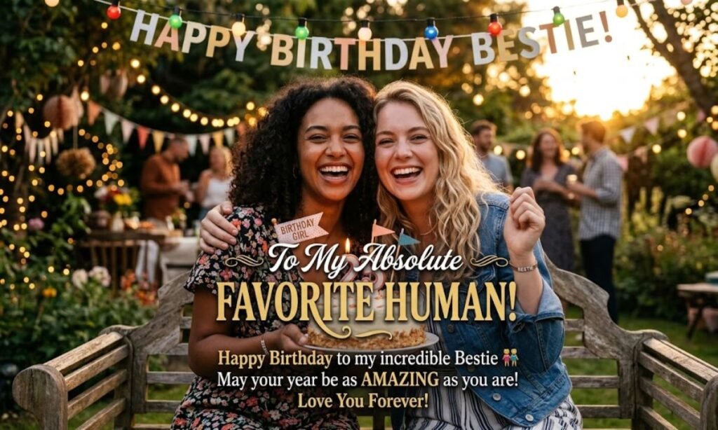 Happy Birthday Wishes In English For Bestie 👯