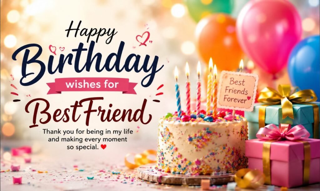 Happy Birthday Wishes for Bestfriend