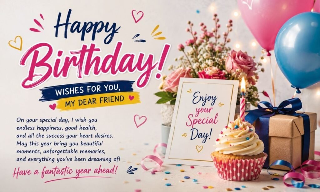 Happy Birthday Wishes for Friend Text