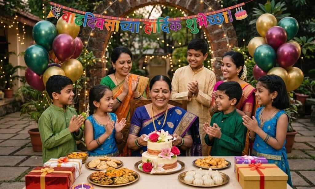 Happy Birthday Wishes in Marathi