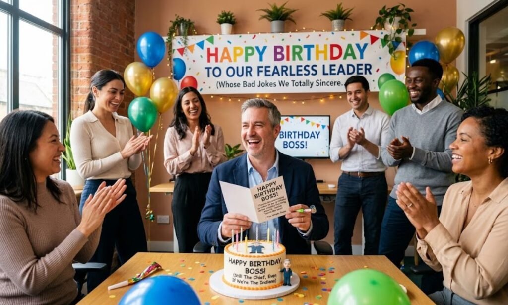 Happy birthday Wishes to Boss Funny