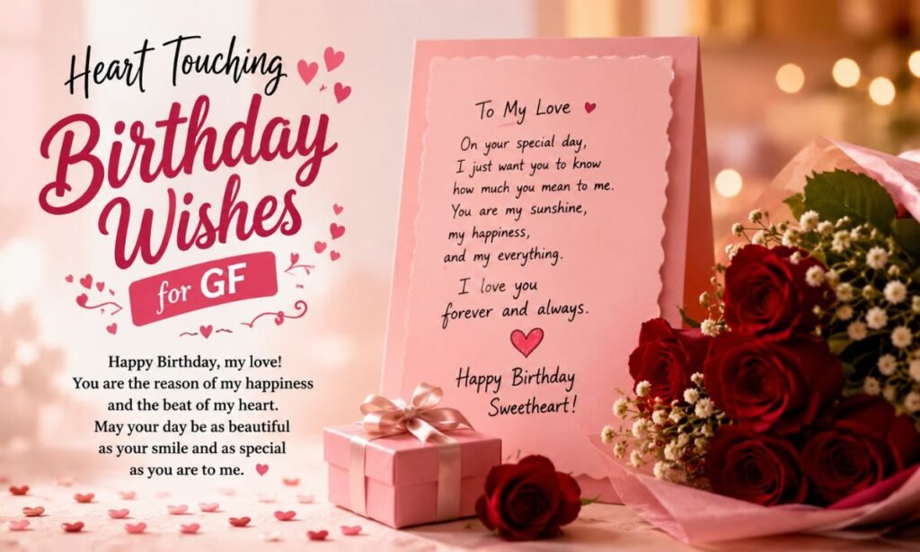 Heart Touching Birthday Wishes for GF