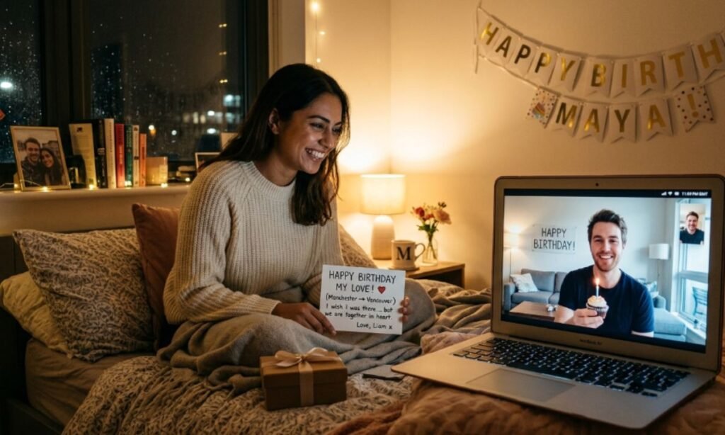 Long Distance Birthday Wishes for GF