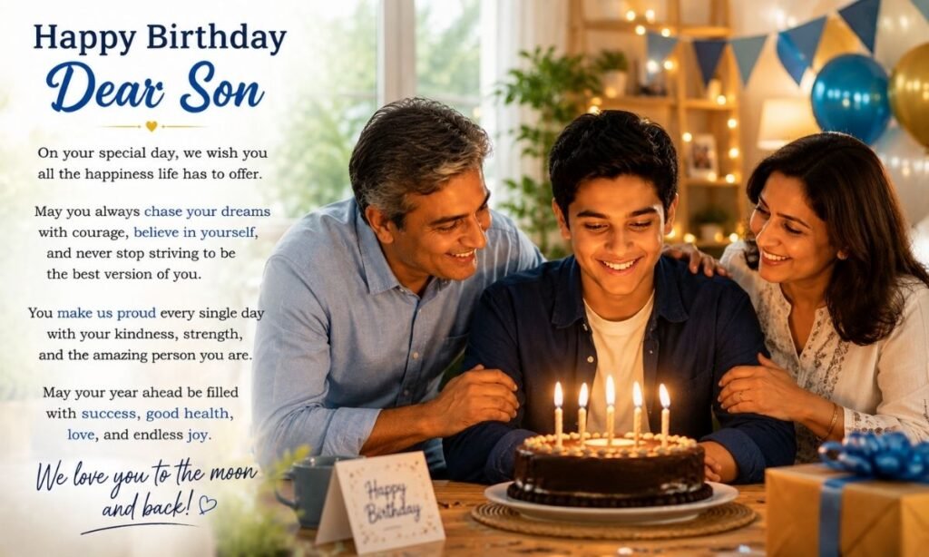Meaningful Birthday Wishes for Son
