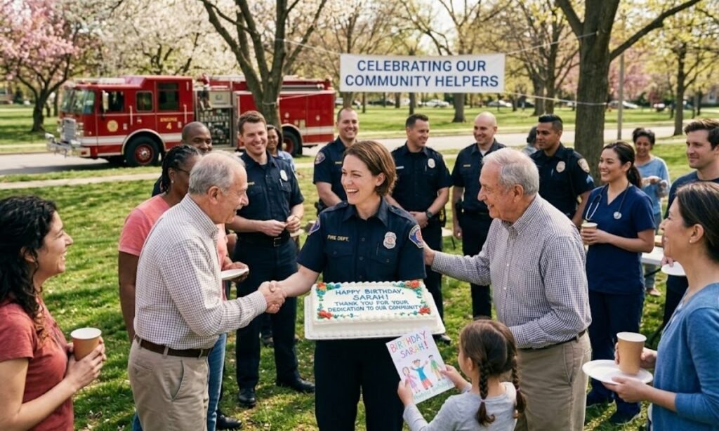 Professional Birthday Wishes for Community Helper
