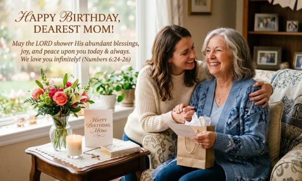 Religious & Blessing Birthday Wishes for Mom