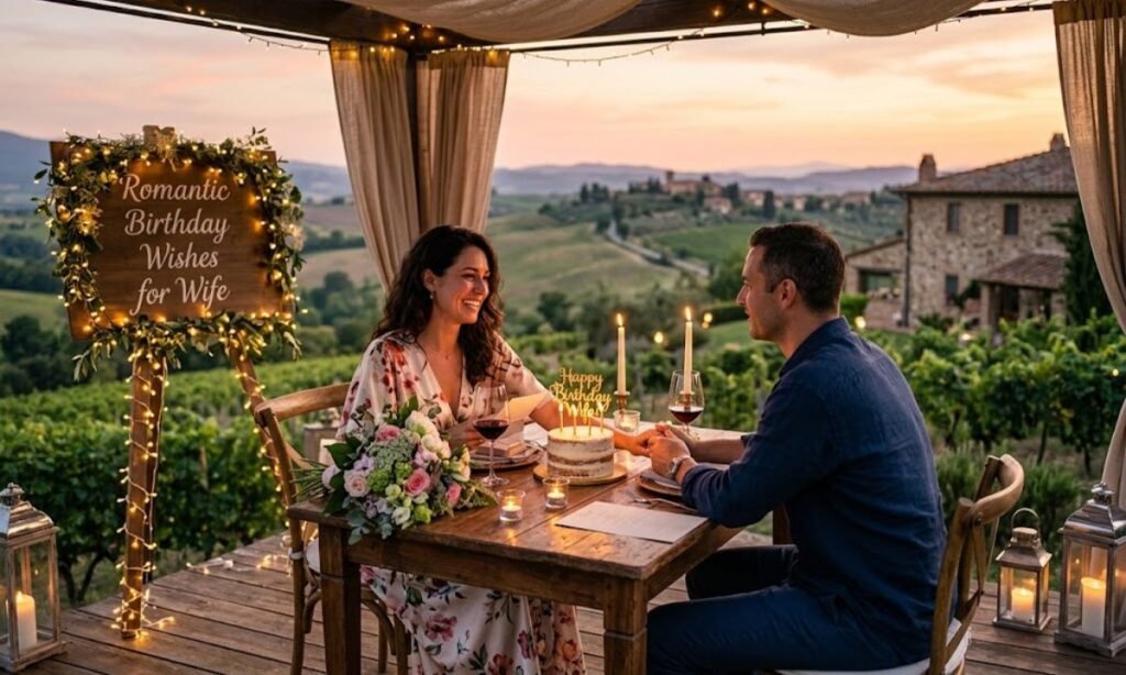 Romantic Birthday Wishes for Wife