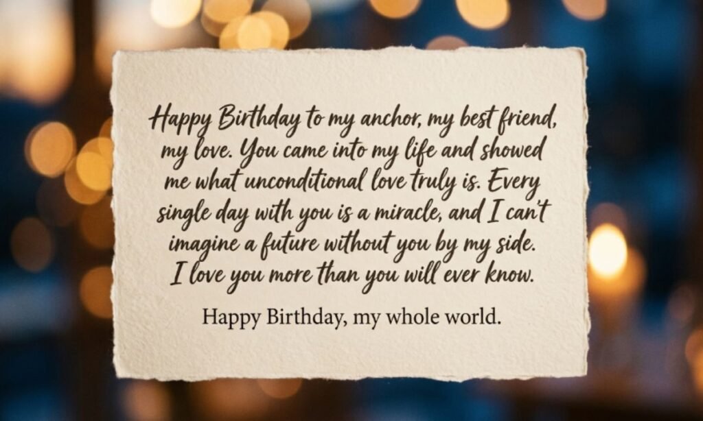 Short Birthday Message for Boyfriend that will Make Him Cry