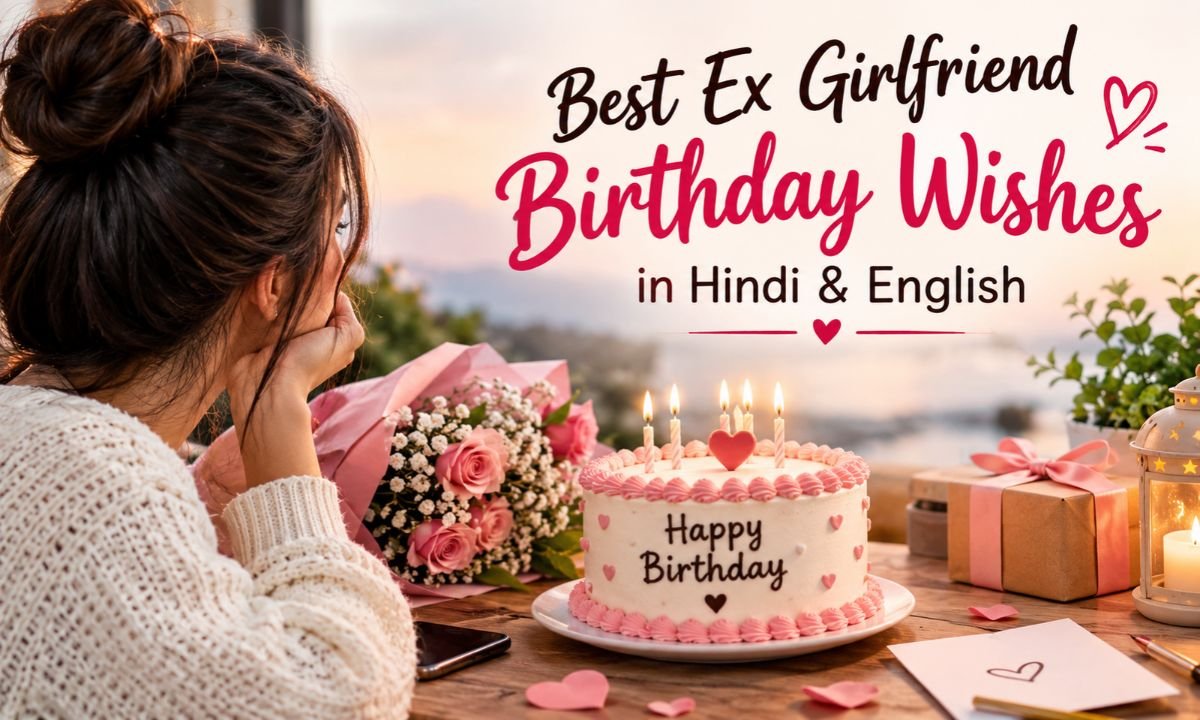 100+ Best Ex Girlfriend Birthday Wishes in Hindi & English ❤️🎂