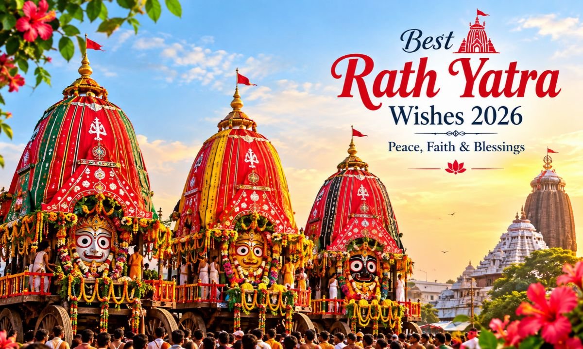 100+ Best Rath Yatra Wishes 2026 | Peace, Faith & Blessings 🛕🌺