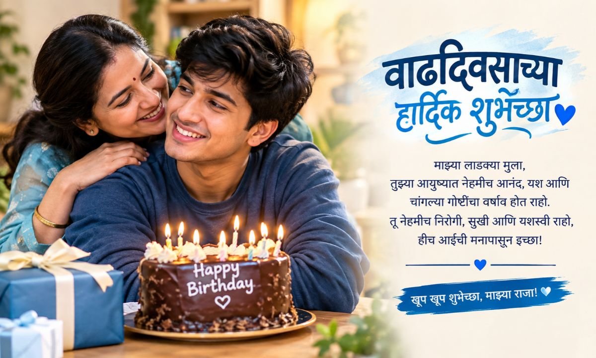 150+ Birthday Wishes for Son in Marathi: Heartfelt Messages & Quotes 💙