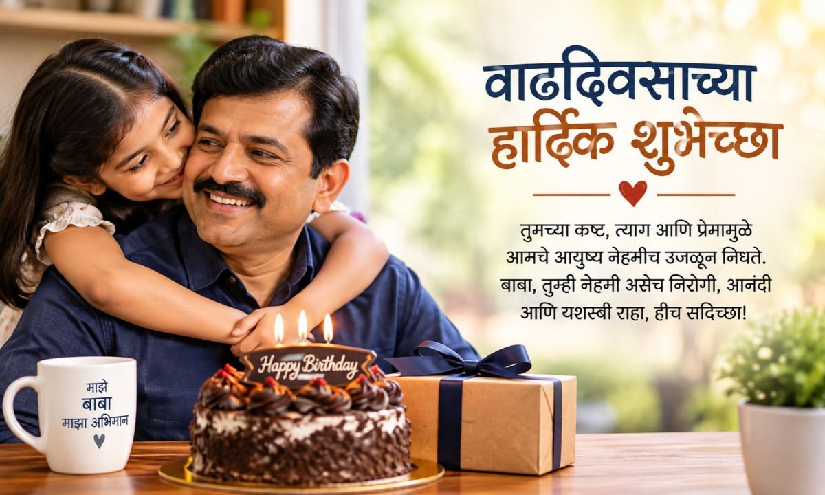 180+ Birthday Wishes for Father in Marathi: Unique & Heartfelt 🎂