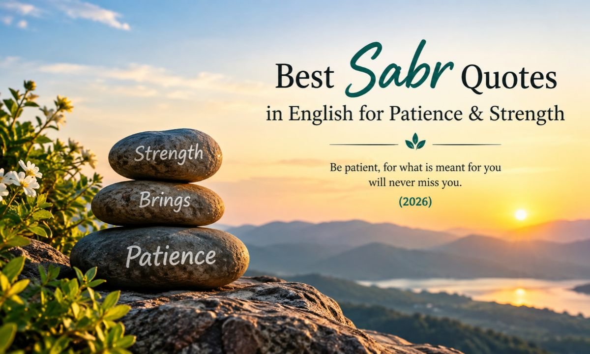 250+ Best Sabr Quotes in English for Patience & Strength (2026)