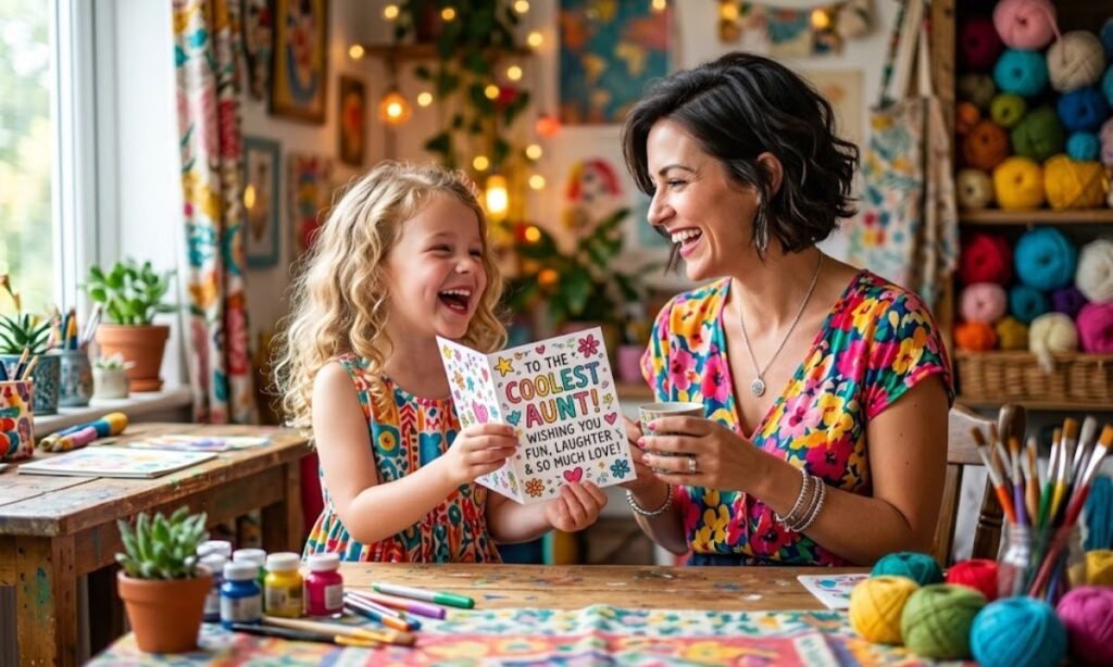 A Little Fun and Cool Wishes for Aunt