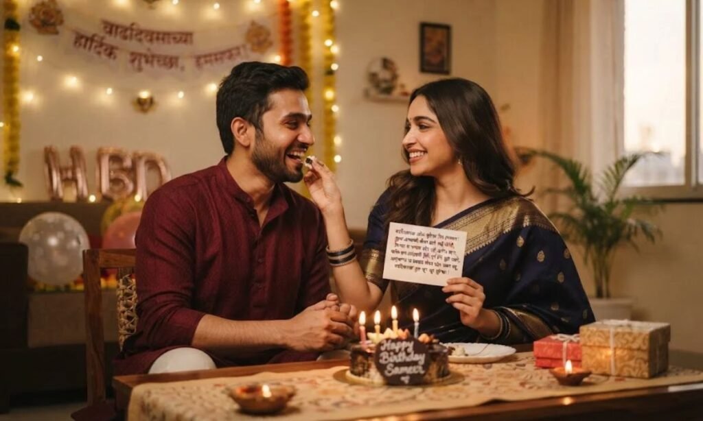 Beautiful Marathi Birthday Poems (Kavita) for Humsafar