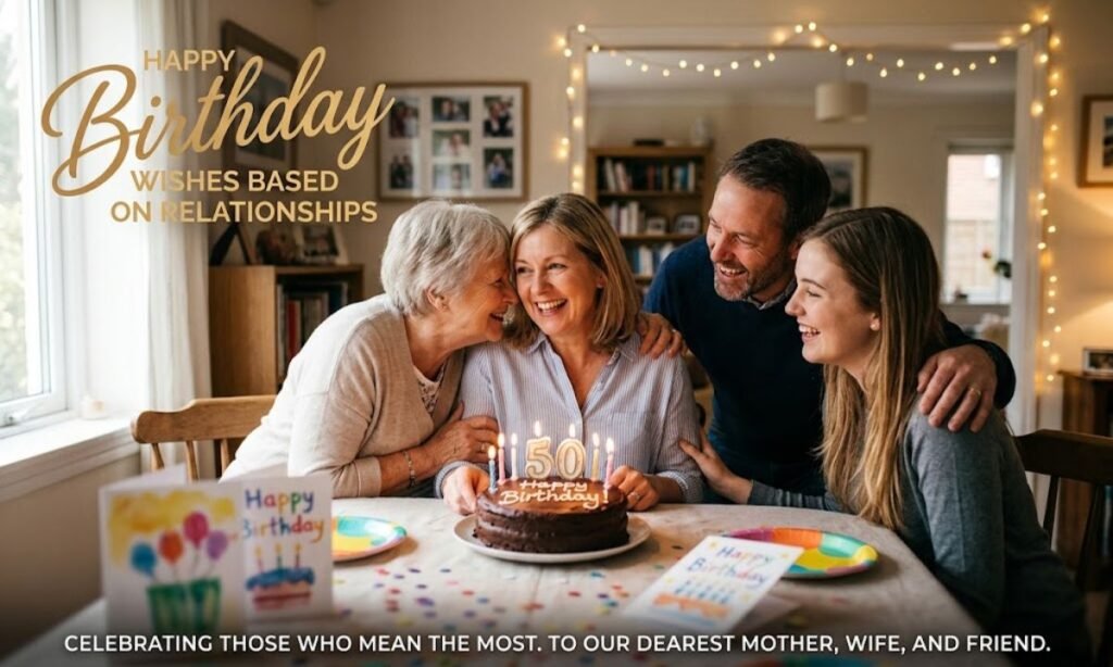 Birthday Wishes Based on Relationships