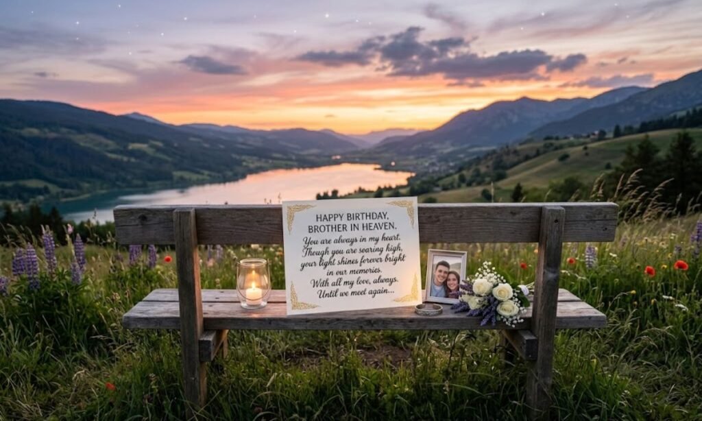 Birthday Wishes for Brother in Heaven