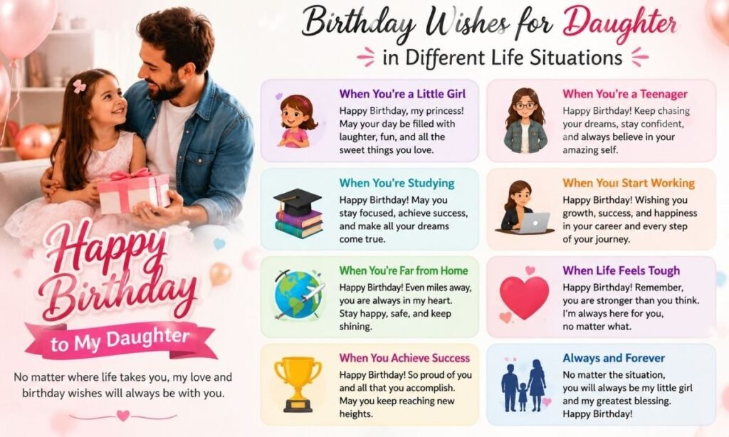 Birthday Wishes for Different Life Situations