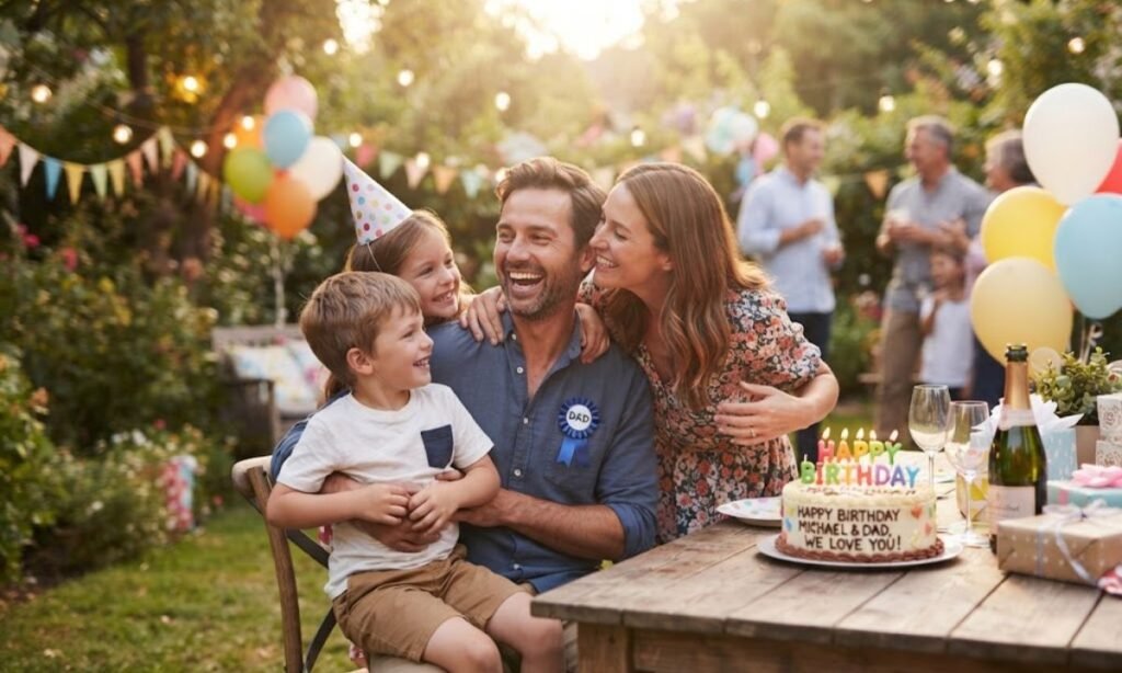 Birthday Wishes for Husband and Father (Family Focused Messages)