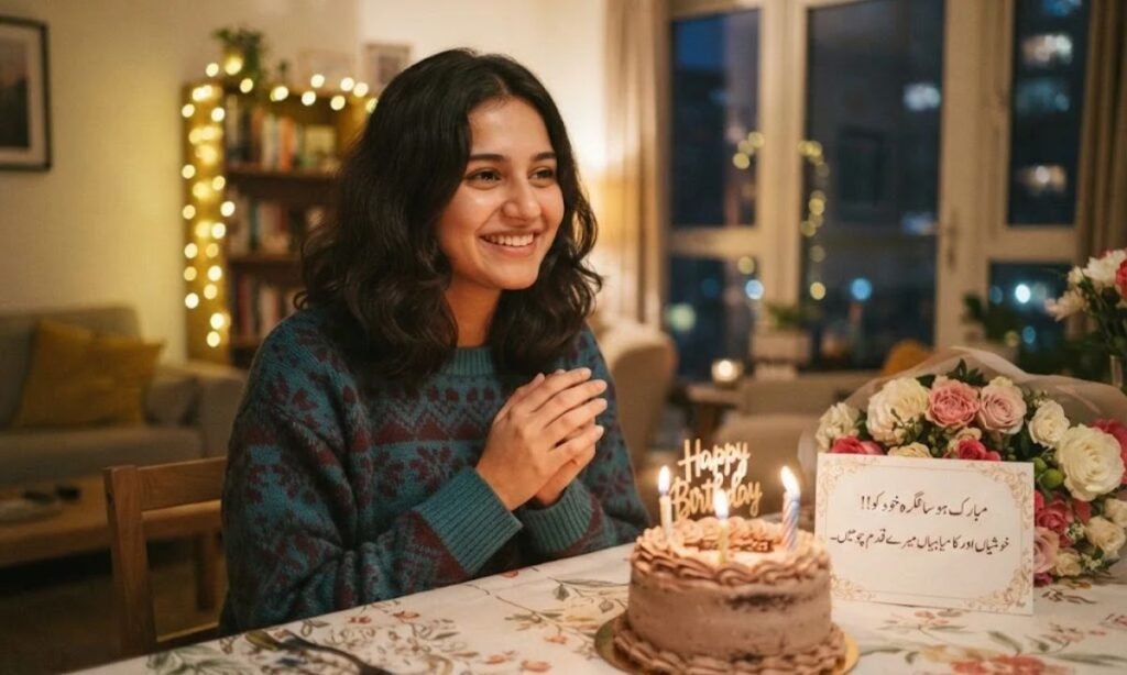 Birthday Wishes for Myself in Urdu