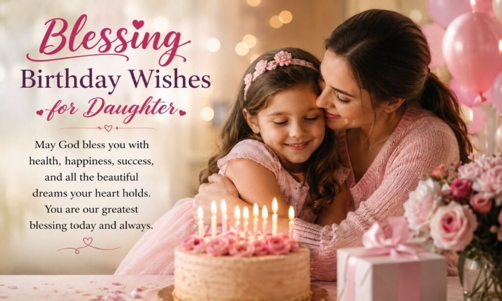 Blessing Birthday Wishes for Daughter