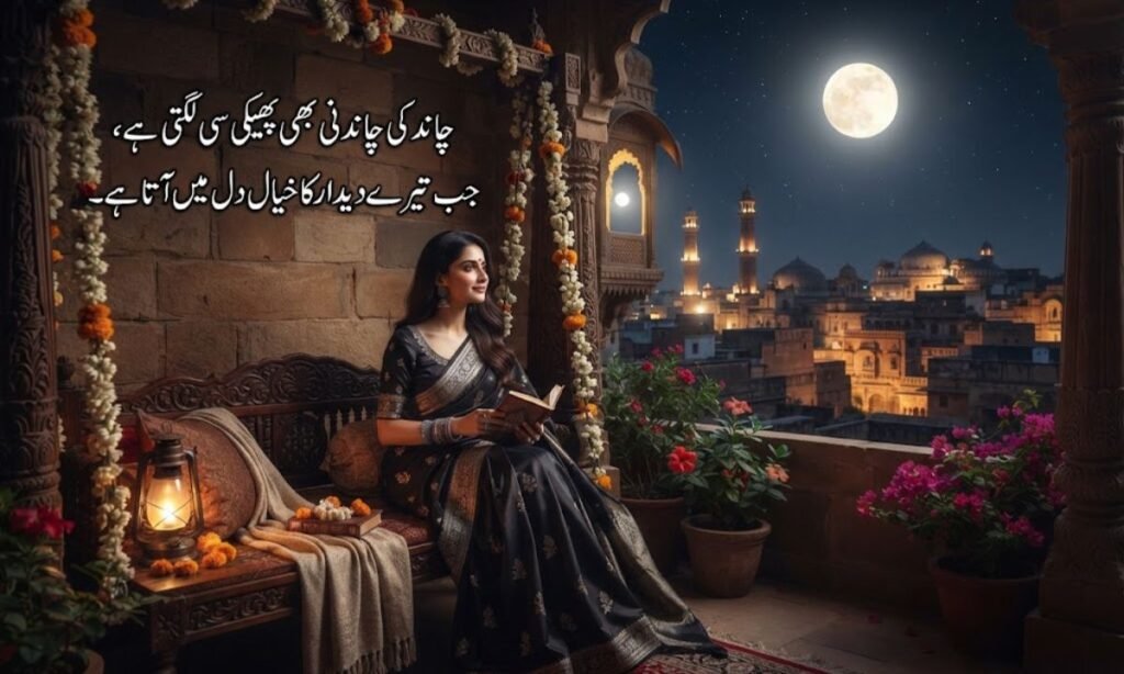 Chand Shayari in Urdu