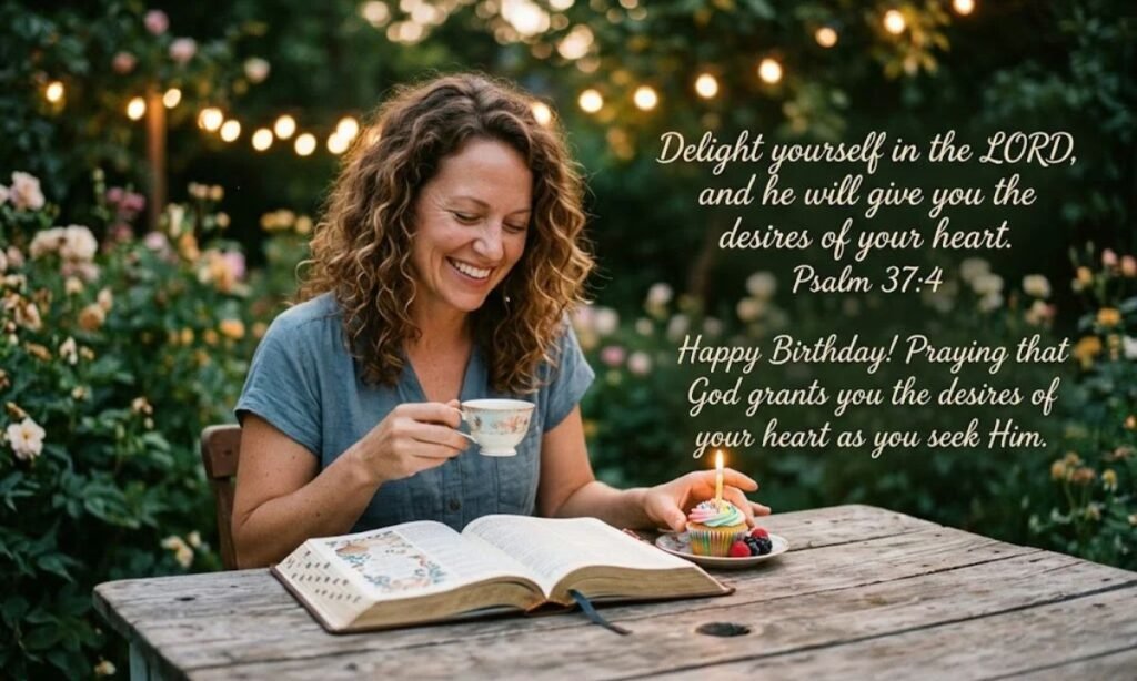 Christian Birthday Wishes with Scripture